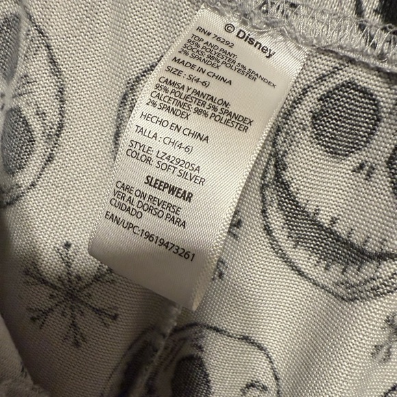 Nightmare Before Christmas Pj set small Disney - Picture 5 of 5